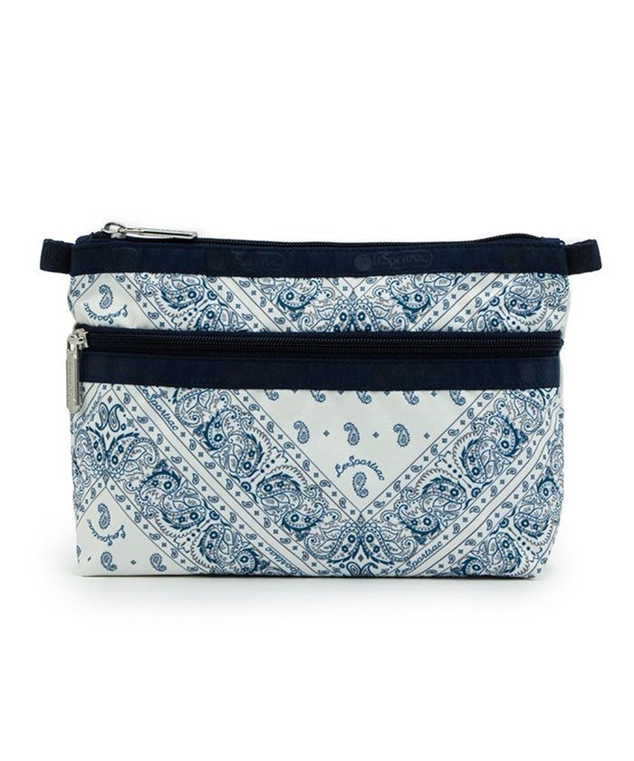 【レスポートサック/LeSportsac】のCOSMETIC CLUTCH/バンダナブリーズ インテリア・キッズ・メンズ・レディースファッション・服の通販 founy(ファニー) https://founy.com/ ファッション Fashion レディースファッション Fashion for Women バッグ Bags ミニ財布・二つ折り財布 Wallets & Card Cases ポーチ&ミニバッグ Pouches & Mini Bags おすすめ Recommended / Our Picks クラッチ Clutch, Clutch Bag ペイズリー Paisley, Ethnic Pattern ポケット Pocket, Pocket Detail ポーチ Pouch, Small Case 旅行 Travel 財布 Wallet, Purse |ID: prp329100004578040 ipo3291000000032427567