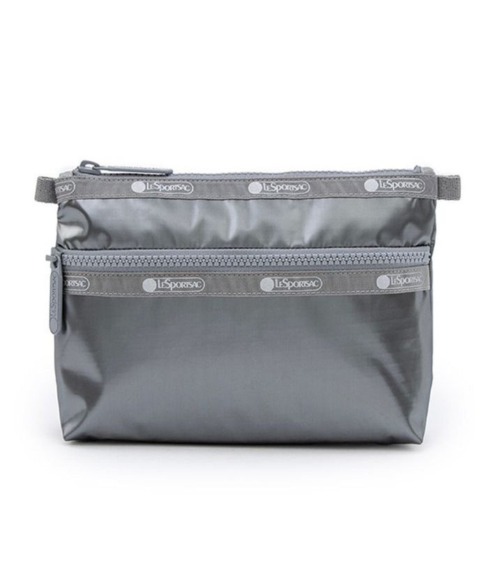 【レスポートサック/LeSportsac】のCOSMETIC CLUTCH/ガンメタルグレーシャイン インテリア・キッズ・メンズ・レディースファッション・服の通販 founy(ファニー) https://founy.com/ ファッション Fashion レディースファッション Fashion for Women バッグ Bags ミニ財布・二つ折り財布 Wallets & Card Cases ポーチ&ミニバッグ Pouches & Mini Bags クラッチ Clutch, Clutch Bag 財布 Wallet, Purse 人気 Popular, Best Seller プリント Print, Printed Pattern ポケット Pocket, Pocket Detail ポーチ Pouch, Small Case おすすめ Recommended / Our Picks 旅行 Travel エレガント 上品 Elegant |ID: prp329100004578041 ipo3291000000032723466