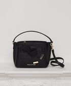 【メゾンドフルール/Maison de FLEUR】のフロントリボンバッグ Black|ID: prp329100004578046 ipo3291000000034271693