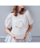 【メゾンドフルール/Maison de FLEUR】のメッシュチュールバッグ 人気、トレンドファッション・服の通販 founy(ファニー) ファッション Fashion レディースファッション Fashion for Women バッグ Bags おすすめ Recommended / Our Picks サンダル Sandals, Summer Shoes ショルダー Shoulder, Shoulder Strap チュール Tulip, Tulip Motif ラップ Wrap, Wrap Design リボン Ribbon, Bow エレガント 上品 Elegant thumbnail Pink Beige|ID: prp329100004578052 ipo3291000000033372768