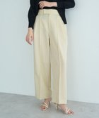 【イェッカ ヴェッカ/YECCA VECCA】のリネンライクシャイニーツイルパンツ Light Beige|ID: prp329100004578059 ipo3291000000034295298