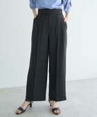 【イェッカ ヴェッカ/YECCA VECCA】のリネンライクシャイニーツイルパンツ Black|ID: prp329100004578059 ipo3291000000034295300