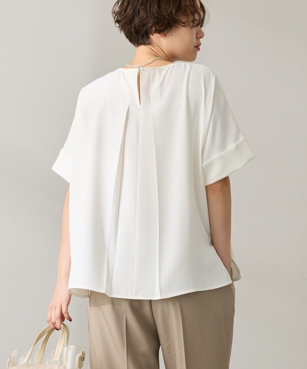 【アメリカンホリック/AMERICAN HOLIC】のイージーケア+接触冷感バックタック半袖プルオーバー 人気、トレンドファッション・服の通販 founy(ファニー) ファッション Fashion レディースファッション Fashion for Women トップス・カットソー Cut & Sew Tops シャツ・ブラウス・オフィスカジュアル Elegant Blouses & Button-Ups ロングTシャツ・Tシャツ Longline T-Shirts & Tees カジュアルプルオーバー・ニットトップス Pullovers & Knit Tops / Casual Pullovers カットソー・ベーシックTシャツ Cut-and-Sewn Tops / Stretch Tees & Basics おすすめ Recommended / Our Picks カットソー Cut and Sewn Top コンシャス Conscious, Bodycon シンプル Simple, Minimal ポケット Pocket, Pocket Detail 半袖 Short Sleeve, Half Sleeve 夏 Summer 春 Spring S/S・春夏 SS, Spring/Summer, Warm Season other-1|ID: prp329100004578067 ipo3291000000034649202