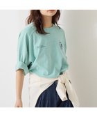 【アメリカンホリック/AMERICAN HOLIC】の【WEB限定】ピグメント5分袖ロゴプルオーバー Lime Green|ID: prp329100004578068 ipo3291000000032722396