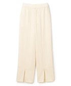 【アンクレイヴ/uncrave】のドレープツイル スリットパンツ エクリュ|ID: prp329100004578080 ipo3291000000034295332