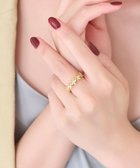 【フィービィー/phoebe】のフローラルビジューレースカフリング ゴールド ゴールド|ID: prp329100004578083 ipo3291000000032722511