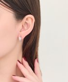 【フィービィー/phoebe】のロマンティックビジューバタフライフープピアス シルバー シルバー|ID: prp329100004578087 ipo3291000000032722519