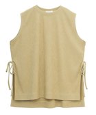 【グリーンパークス/Green Parks】のサイドリボンノースリーブチュニック Light Yellow|ID: prp329100004578097 ipo3291000000032427991
