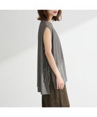 【グリーンパークス/Green Parks】のサイドリボンノースリーブチュニック Gray|ID: prp329100004578097 ipo3291000000036117483