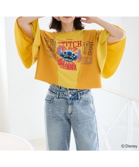 【グリーンパークス/Green Parks】のスティッチ/リメイク風ドッキングTシャツ 人気、トレンドファッション・服の通販 founy(ファニー) ファッション Fashion レディースファッション Ladies' Fashion Online トップス・カットソー Tops/Tshirt シャツ/ブラウス Shirts/Blouses ロング / Tシャツ T-Shirts カットソー Cut and Sewn おすすめ Recommend カットソー Cut And Sew シンプル Simple ドッキング Docking フリル Frills フロント Front プリント Print ボトム Bottom ポケット Pocket リメイク Remake ワイド Wide 夏 Summer 春 Spring S/S・春夏 Ss・Spring/Summer |ID:prp329100004578100