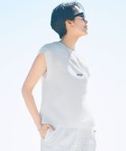 【自由区/JIYU-KU】の【カタログ掲載・洗える】リネンサッカーコンビブロッキング カットソー オフホワイト|ID: prp329100004578114 ipo3291000000032428136