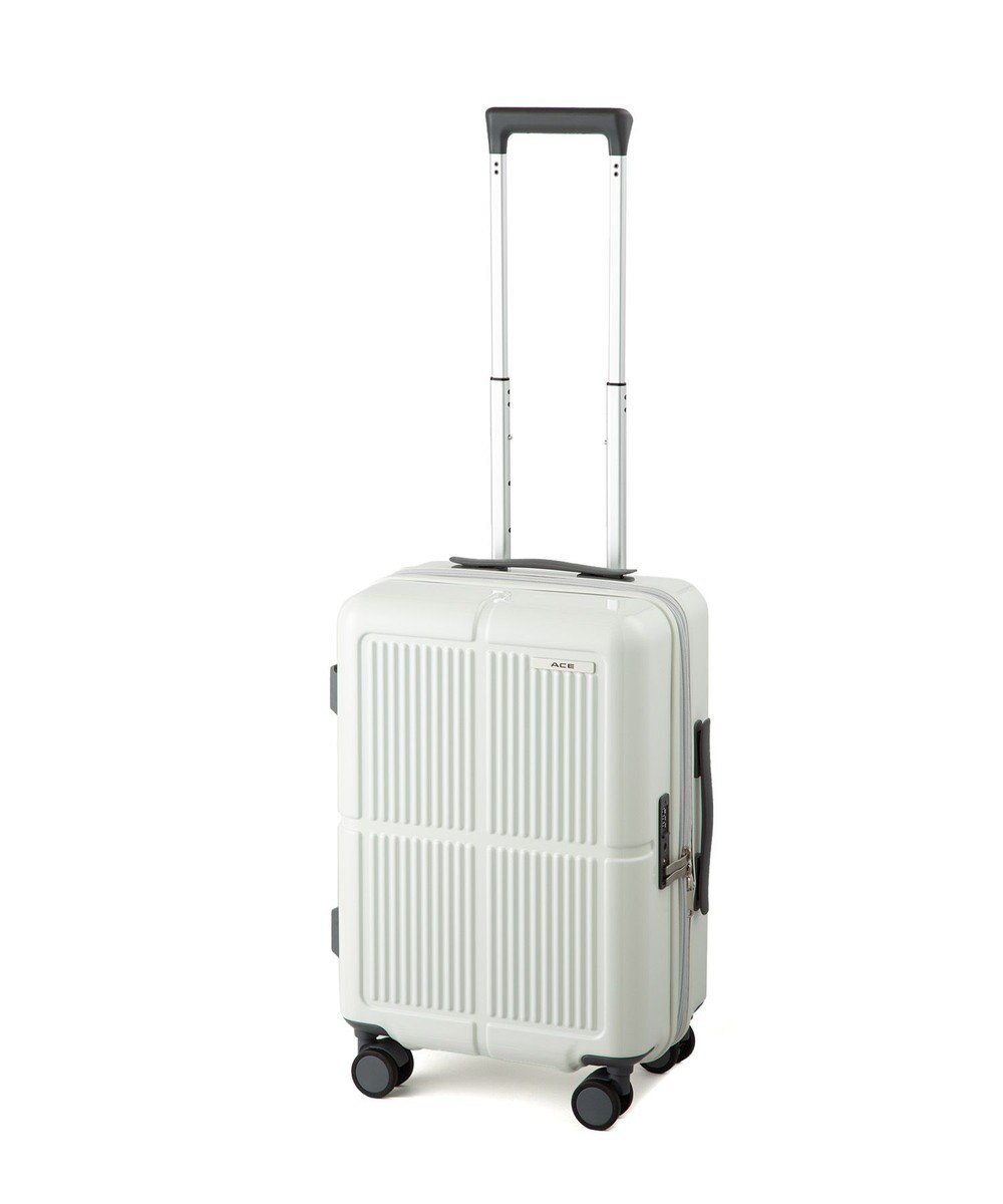 【エースバッグズアンドラゲッジ/ACE BAGS & LUGGAGE】の【WEB限定】 ACE ファームロード スーツケース 33L 機内持込 05891 エース インテリア・キッズ・メンズ・レディースファッション・服の通販 founy(ファニー) 　ファッション　Fashion　レディースファッション　Ladies' Fashion Online　スーツ　Suits　シンプル　Simple　トラベル　Travel　ハンドバッグ　Handbag　メンズ　Mens　リュック　Ruck Sack　再入荷　Restock/Back In Stock/Re Arrival　旅行　Travel　スーツケース キャリーケース　Suitcase　アイボリー|ID: prp329100004578115 ipo3291000000032428152