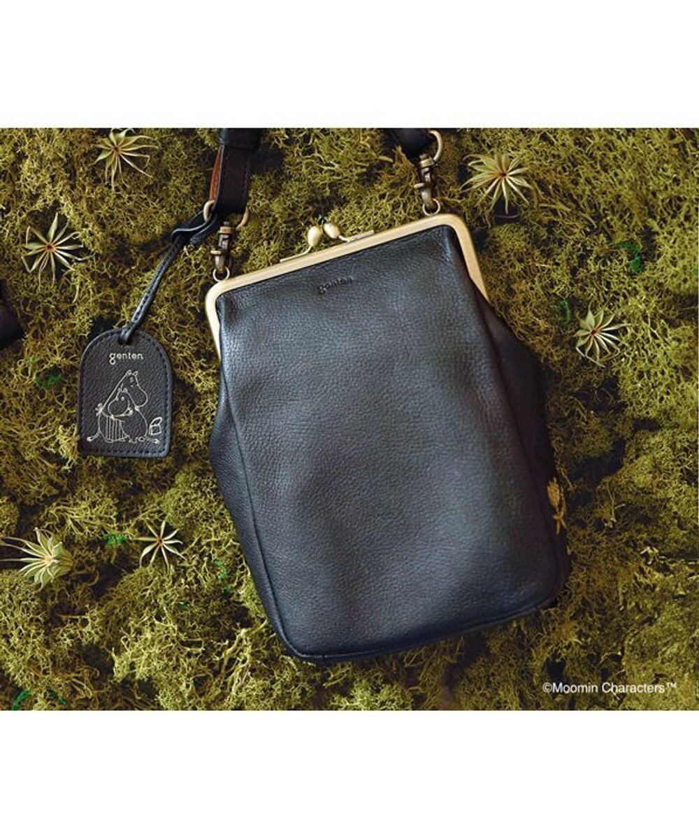 【ゲンテン/genten】の口金ミニポシェット「ムーミンママ」 人気、トレンドファッション・服の通販 founy(ファニー) 　ファッション　Fashion　レディースファッション　Fashion for Women　キャラクター　Character, Licensed Characters　コレクション　Collection, Seasonal Line　ストライプ　Stripe, Striped Pattern　チャーム　Charm, Pendant　ポシェット　Pochette, Mini Bag　モチーフ　Motif, Design Theme　 other-1|ID: prp329100004578121 ipo3291000000032723284