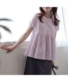 【組曲/KUMIKYOKU】の【洗濯機可】ツイルジャージーティアード カットソー 人気、トレンドファッション・服の通販 founy(ファニー) ファッション Fashion レディースファッション Ladies' Fashion Online トップス・カットソー Tops/Tshirt シャツ/ブラウス Shirts/Blouses ロング / Tシャツ T-Shirts カットソー Cut and Sewn 春 Spring カットソー Cut And Sew スリーブ Sleeve ツイル Twill ティアード Tiered フレンチ French ラウンド Round S/S・春夏 Ss・Spring/Summer 夏 Summer エレガント 上品 Elegant thumbnail ピンク系|ID: prp329100004578126 ipo3291000000032605136