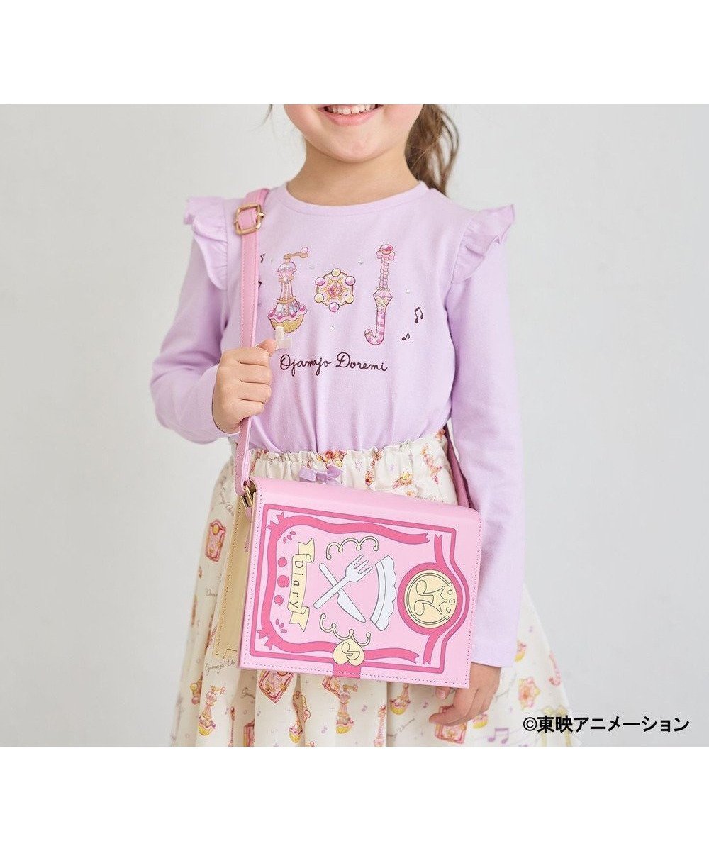 【エニファム/any FAM / KIDS】の【も～っと!おジャ魔女どれみ×any FAM】パティシエ日記ポシェット インテリア・キッズ・メンズ・レディースファッション・服の通販 founy(ファニー) 　ファッション　Fashion　キッズファッション　KIDS Children’s Clothing　スマホ　Smartphone　長袖　Long Sleeve　ポシェット　Pochette　ラップ　Wrap　おすすめ　Recommend　ピンク|ID: prp329100004579176 ipo3291000000032662423