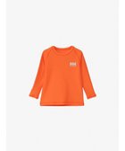 【ヘリーハンセン/HELLY HANSEN / KIDS】の【キッズ・吸湿速乾・UVカット・耐海水・耐塩素・記名ラベル付】ロングスリーブフラッシュカラーラッシュガード 人気、トレンドファッション・服の通販 founy(ファニー) ファッション Fashion キッズファッション Fashion for Kids イエロー Yellow オレンジ Orange 夏 Summer 春 Spring S/S・春夏 SS, Spring/Summer, Warm Season 水着 Swimsuit, Swimwear thumbnail フラッシュオレンジ|ID: prp329100004579187 ipo3291000000034664387