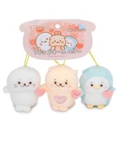【マザーガーデン/Mother garden / GOODS】のしろたん ハートフレンズキーホルダー 3個セット 人気、トレンドファッション・服の通販 founy(ファニー) ガーデン Garden キャラクター Character キーホルダー Key Ring ギフト プレゼント Gift Present クリスマス X'mas Christmas Xmas チェーン Chain 財布 Wallet |ID:prp329100004579215