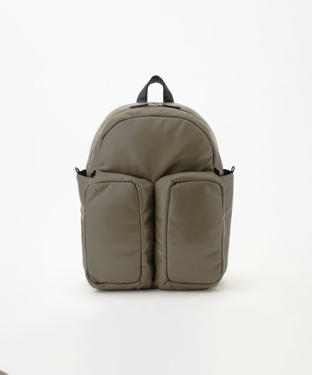 【ジョゼフ オム/JOSEPH HOMME / MEN】のシンセティックソフトレザー バックパック インテリア・キッズ・メンズ・レディースファッション・服の通販 founy(ファニー) 　ファッション　Fashion　メンズファッション　Men's Style Online　バッグ　Bag/Men　ポケット　Pocket　リアル　Real　リュック　Ruck Sack　財布　Wallet　軽量　Lightweight　カーキ系|ID: prp329100004579235 ipo3291000000032675219