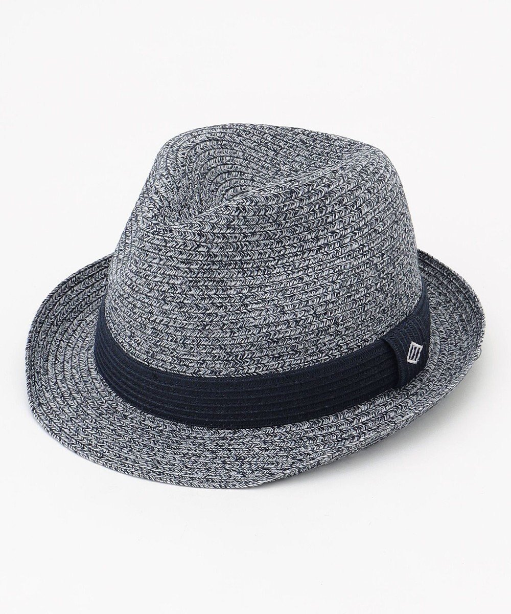 【ジョセフ アブード/JOSEPH ABBOUD / MEN】の【日経スタイルマガジン掲載・ウォッシャブル】ウォッシャブルブレード ハット インテリア・キッズ・メンズ・レディースファッション・服の通販 founy(ファニー) 　ファッション　Fashion　メンズファッション　MEN　ウォッシャブル　Washable　ボーダー　Border　メランジ　Melange　ワンポイント　One Point　夏　Summer　帽子　Hat　雑誌　Magazine　ネイビー系|ID: prp329100004579238 ipo3291000000032439667