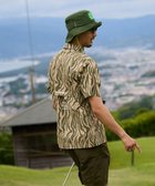 【ピーダブリュサーキュラス/PW CIRCULUS / MEN】の【MEN】ストライプカモフラ メッシュポケットシャツ ゴルフ カーキ系5|ID: prp329100004579248 ipo3291000000032475815