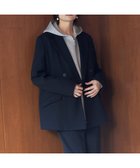 【アイシービー/iCB】のパデッドテーラードジャケット 人気、トレンドファッション・服の通販 founy(ファニー) ファッション Fashion レディースファッション Fashion for Women アウター Coat / Outerwear Collection レディースジャケット・軽アウター Jackets テーラードジャケット / 通勤・きれいめスタイル Tailored Jackets & Blazers ジャケット Jacket, Outerwear ダブル Double, Double-Breasted 定番 Standard, Basic Item 冬 Winter / This Winter A/W・秋冬 Autumn/Winter 2024年 2024 2024-2025秋冬・A/W Autumn/Winter 2024–25 AW24–25 thumbnail ブラック系|ID: prp329100004579257 ipo3291000000035709716