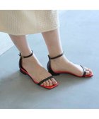 【モード エ ジャコモ/MODE ET JACOMO】のMODE ET JACOMO スリムストラップフラットサンダル 人気、トレンドファッション・服の通販 founy(ファニー) ファッション Fashion レディースファッション Fashion for Women アクセサリー Fashion Accessories 春 Spring クール Cool, Chic サンダル Sandals, Summer Shoes シューズ Shoes, Footwear フラット Flat, Flat Shoes ラップ Wrap, Wrap Design S/S・春夏 SS, Spring/Summer, Warm Season 夏 Summer thumbnail ダークブラウン|ID: prp329100004579264 ipo3291000000032767890