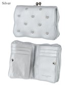 【ツモリチサト キャリー/tsumori chisato CARRY】のぷちネコ 2つ折り財布 がま口 シルバー|ID: prp329100004579272 ipo3291000000033003211