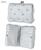 【ツモリチサト キャリー/tsumori chisato CARRY】のぷちネコ 2つ折り財布 がま口 シルバー|ID: prp329100004579272 ipo3291000000033604402