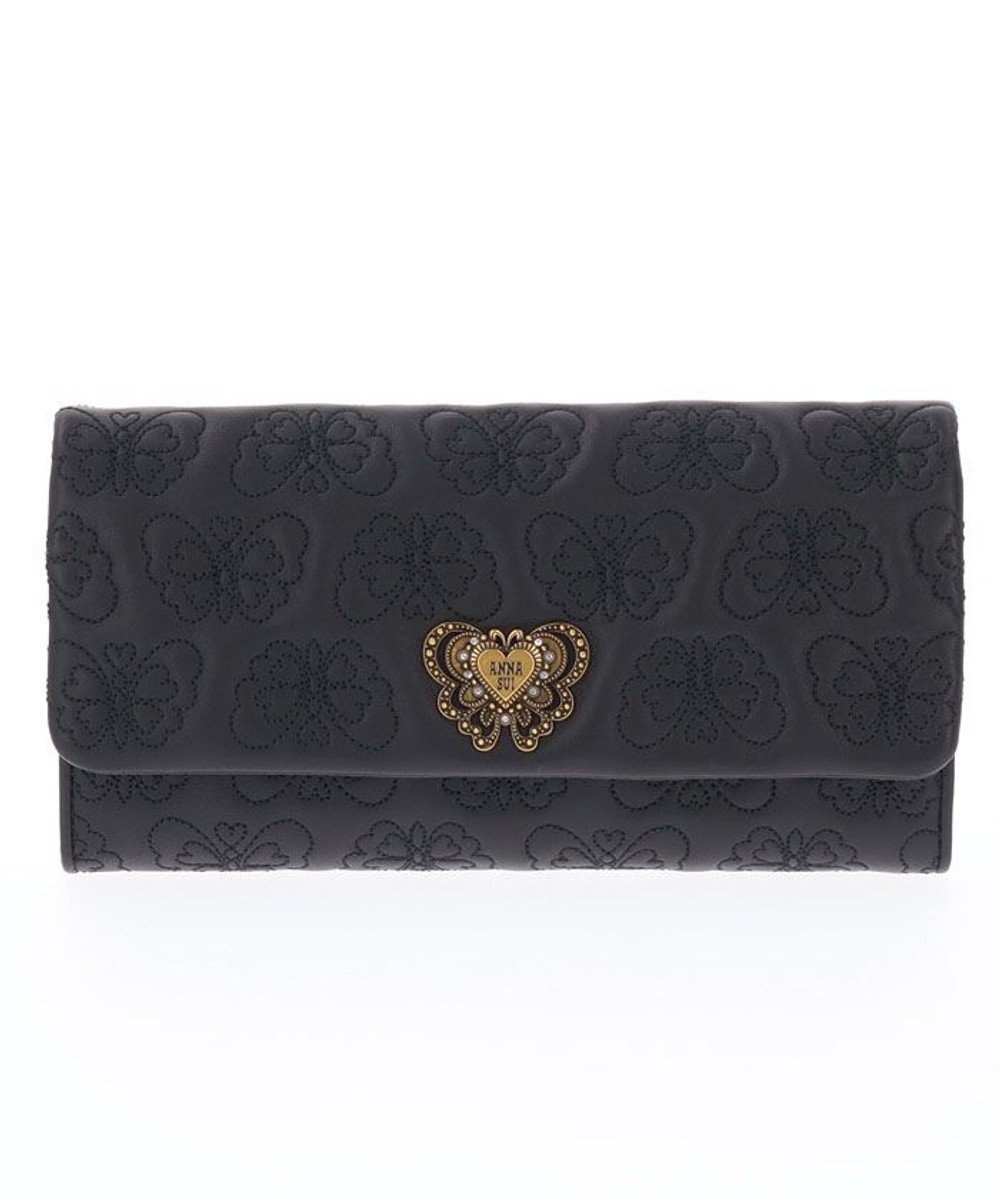 【アナスイ/ANNA SUI】のチェイス 被せ長財布 人気、トレンドファッション・服の通販 founy(ファニー) 　ファッション　Fashion　レディースファッション　Fashion for Women　ミニ財布・二つ折り財布　Wallets & Card Cases　バタフライ　Butterfly, Butterfly Motif　ブローチ　Brooch, Pin Brooch　財布　Wallet, Purse　軽量　Lightweight, Ultra Light　 other-1|ID: prp329100004579274 ipo3291000000032708546