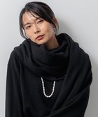 【23区/NIJYUSANKU】の【洗える】ピュアカシミヤ 大判 ストール ブラック系|ID: prp329100004579275 ipo3291000000033689549