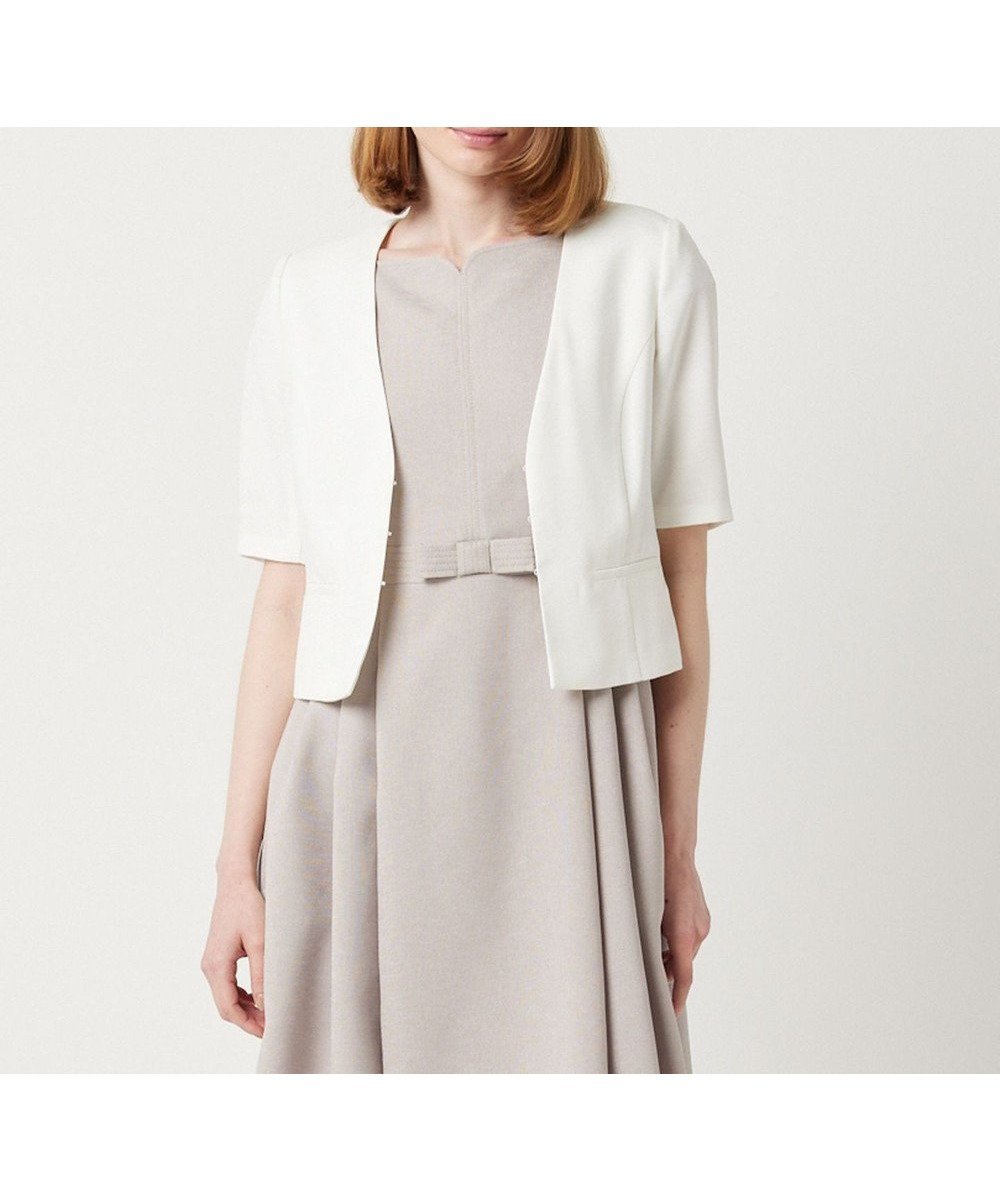 【トッカ/TOCCA】の【洗える】BECOMING LADY ジャケット インテリア・キッズ・メンズ・レディースファッション・服の通販 founy(ファニー) 　ファッション　Fashion　レディースファッション　Fashion for Women　アウター　Coat / Outerwear Collection　レディースジャケット・軽アウター　Jackets　2024年　2024　2024春夏・S/S　Spring/Summer 2024 SS24　ジャケット　Jacket, Outerwear　洗える　Machine Washable　オフ系|ID: prp329100004579277 ipo3291000000032768175