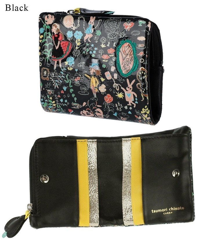 【ツモリチサト キャリー/tsumori chisato CARRY】の不思議の国のアリス 2つ折り財布 【使いやすい小銭入れ】 インテリア・キッズ・メンズ・レディースファッション・服の通販 founy(ファニー) https://founy.com/ ファッション Fashion レディースファッション WOMEN 財布 Wallets エナメル Enamel キャラクター Character プリント Print ポケット Pocket 財布 Wallet |ID: prp329100004579295 ipo3291000000032440446