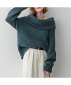 【23区/NIJYUSANKU】の【洗える】エアリーベビーアルパカ ボリュームカラー ニット 人気、トレンドファッション・服の通販 founy(ファニー) ファッション Fashion レディースファッション WOMEN トップス・カットソー Tops/Tshirt ニット Knit Tops 2024年 2024 2024-2025秋冬・A/W Aw/Autumn/Winter/Fw/Fall/2024-2025 冬 Winter イタリア Italy オフショルダー Off Shoulder コンパクト Compact セーター Sweater バランス Balance ベビー Baby ベーシック Basic 洗える Washable A/W・秋冬 Aw・Autumn/Winter・Fw・Fall-Winter thumbnail グリーン系|ID: prp329100004579302 ipo3291000000032440541
