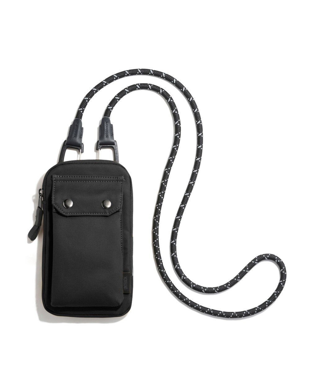 【エースバッグズアンドラゲッジ/ACE BAGS & LUGGAGE】のUNTRACK CITY/VT スマホショルダー 60021 アントラック ポーチ インテリア・キッズ・メンズ・レディースファッション・服の通販 founy(ファニー) 　ファッション　Fashion　レディースファッション　Ladies' Fashion Online　ポーチ　Pouches　コンパクト　Compact　ショルダー　Shoulder　シンプル　Simple　スマート　Smart　ポーチ　Pouch　再入荷　Restock/Back In Stock/Re Arrival　スマホショルダーバッグ　Smartphone Shoulder Bag　ブラック|ID: prp329100004579343 ipo3291000000032441161