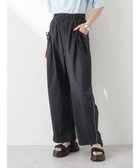 【アースミュージックアンドエコロジー/earth music&ecology】のサイドリボンラインパンツ Black|ID: prp329100004579389 ipo3291000000034248429