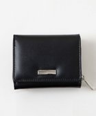 【ウィゴー/WEGO】のプレートデザインウォレット ブラック|ID: prp329100004579445 ipo3291000000032747474