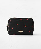 【トッカ/TOCCA】の【撥水】DANCING LOVE POUCH ポーチ ブラック系|ID: prp329100004579468 ipo3291000000032442175