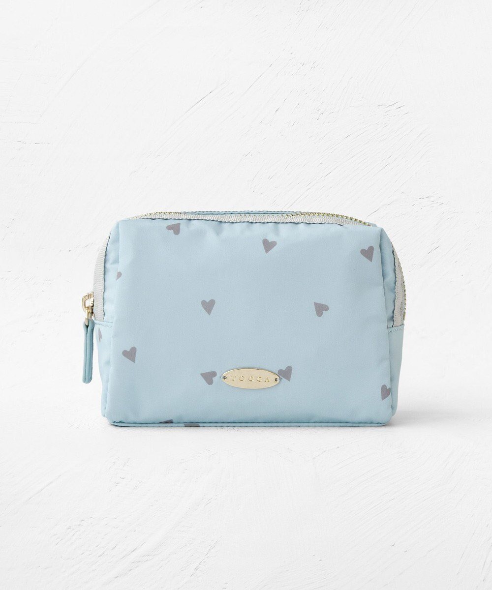 【トッカ/TOCCA】の【撥水】DANCING LOVE POUCH ポーチ インテリア・キッズ・メンズ・レディースファッション・服の通販 founy(ファニー) 　ファッション　Fashion　レディースファッション　Ladies' Fashion Online　財布　Wallets　ポーチ　Pouches　冬　Winter　トラベル　Travel　フェミニン　Feminine　フォルム　Form　ポケット　Pocket　ポーチ　Pouch　リュクス　Luxe　A/W・秋冬　Aw・Autumn/Winter・Fw・Fall-Winter　財布　Wallet　ビジネス 仕事 通勤　Business　スカイブルー系|ID: prp329100004579468 ipo3291000000032442177