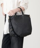 【ラシット/russet】の【2025SS新作】エンボスモノグラムレザー 2WAYトートバッグ(CE-1611) Black|ID: prp329100004579477 ipo3291000000032442214