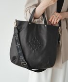 【ラシット/russet】の【2025SS新作】エンボスモノグラムレザー 2WAYトートバッグ(CE-1611) 人気、トレンドファッション・服の通販 founy(ファニー) ファッション Fashion レディースファッション Fashion for Women バッグ Bags 傘 Umbrella, Parasol 軽量 Lightweight, Ultra Light スマート Smart, Elegant 財布 Wallet, Purse デニム Denim, Jeans Material 定番 Standard, Basic Item 人気 Popular, Best Seller バランス Balance, Style Balance フォルム Silhouette, Form ベーシック Basic, Essential ポケット Pocket, Pocket Detail 再入荷 Restock / Back in Stock おすすめ Recommended / Our Picks 日本製 Made In Japan エレガント 上品 Elegant 2025年 2025 2025春夏・S/S Spring/Summer 2025 SS25 thumbnail Black|ID: prp329100004579477 ipo3291000000033476176
