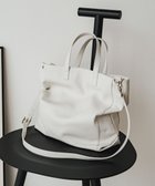 【ラシット/russet】の【2025SS新作】レザー2WAYトートバッグ(CE-1564) White|ID: prp329100004579481 ipo3291000000032442228
