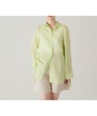 【リポトレンタアンニ/Ripo trenta anni】の【洗える】シアールーズロングシャツ LIME|ID: prp329100004579489 ipo3291000000032442296