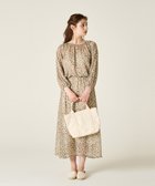 【リポトレンタアンニ/Ripo trenta anni】の【洗える/フェミニン】セレーナプリント2WAYワンピース WHITE|ID: prp329100004579490 ipo3291000000032442304