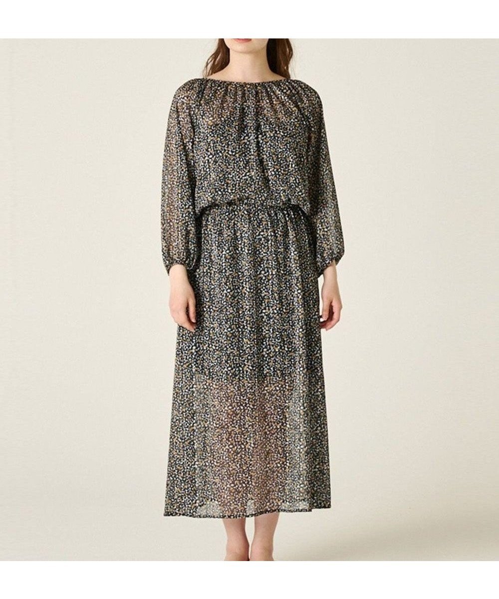 【リポトレンタアンニ/Ripo trenta anni】の【洗える/フェミニン】セレーナプリント2WAYワンピース 人気、トレンドファッション・服の通販 founy(ファニー) 　ファッション　Fashion　レディースファッション　Ladies' Fashion Online　ワンピース　Dress　インナー　Inner　洗える　Washable　キャミワンピース　Cami Dress　チェリー　Cherry　デニム　Denim　フェミニン　Feminine　プリント　Print　リーフ　Leaf　夏　Summer　エレガント 上品　Elegant　 other-1|ID: prp329100004579490 ipo3291000000032674176