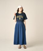 【リポトレンタアンニ/Ripo trenta anni】の【洗える】SHERRING FLARE デニムスカート INDIGO|ID: prp329100004579492 ipo3291000000032442321
