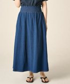 【リポトレンタアンニ/Ripo trenta anni】の【洗える】SHERRING FLARE デニムスカート INDIGO|ID: prp329100004579492 ipo3291000000032674185