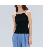 【ベイジ,/BEIGE,】の【洗える】MARINO / コットンリブキャミソール Black|ID: prp329100004579497 ipo3291000000032442362
