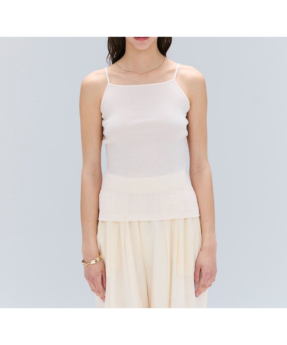 【ベイジ,/BEIGE,】の【洗える・Oggi 10月号掲載】MARINO / コットンリブキャミソール 人気、トレンドファッション・服の通販 founy(ファニー) 　雑誌掲載アイテム　Magazine Picks & Fashion Features　ファッション雑誌　Fashion Magazines　オッジ　Oggi　ファッション　Fashion　レディースファッション　Fashion for Women　トップス・カットソー　Cut & Sew Tops　キャミソール&ノースリーブ　Camisoles & Sleeveless Tops　シャツ・ブラウス・オフィスカジュアル　Elegant Blouses & Button-Ups　ロングTシャツ・Tシャツ　Longline T-Shirts & Tees　カットソー・ベーシックTシャツ　Cut-and-Sewn Tops / Stretch Tees & Basics　10月号　October Issue　インナー　Innerwear　カットソー　Cut and Sewn Top　カーディガン　Cardigan, Knitwear　キャミソール　Camisole, Spaghetti Strap Top　シアー　Sheer, See-Through　シルク　Silk, 100% Silk　シルケット　Silket, Silky Cotton　ジャケット　Jacket, Outerwear　ストレッチ　Stretch, Stretchy Fabric　デコルテ　Décolleté, Neckline　トレンド　Trend, Trending Now　エレガント 上品　Elegant　夏　Summer　春　Spring　S/S・春夏　SS, Spring/Summer, Warm Season　洗える　Machine Washable　雑誌　Magazine, Fashion Magazine　 other-1|ID: prp329100004579497 ipo3291000000034201475