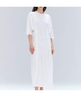 【ベイジ,/BEIGE,】の【洗える】S.ABILA / スリットネックウエストタックワンピース 人気、トレンドファッション・服の通販 founy(ファニー) ファッション Fashion レディースファッション Ladies' Fashion Online ワンピース Dress アクセサリー Accessories 春 Spring 洗える Washable カットソー Cut And Sew シルク Silk スリット Slit リラックス Relax ロング Long S/S・春夏 Ss・Spring/Summer NEW・新作・新着・新入荷 New Arrivals おすすめ Recommend 夏 Summer 旅行 Travel エレガント 上品 Elegant |ID:prp329100004579500