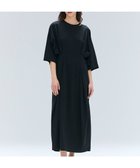 【ベイジ,/BEIGE,】の【洗える】S.ABILA / スリットネックウエストタックワンピース 人気、トレンドファッション・服の通販 founy(ファニー) ファッション Fashion レディースファッション Ladies' Fashion Online ワンピース Dress アクセサリー Accessories 春 Spring 洗える Washable カットソー Cut And Sew シルク Silk スリット Slit リラックス Relax ロング Long S/S・春夏 Ss・Spring/Summer NEW・新作・新着・新入荷 New Arrivals おすすめ Recommend 夏 Summer 旅行 Travel エレガント 上品 Elegant thumbnail Black|ID: prp329100004579500 ipo3291000000032442386
